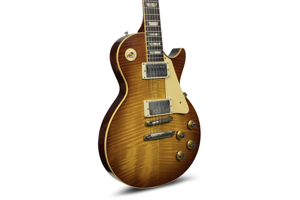 Gibson Custom Shop 1960 Les Paul Standard Reissue Vos - Iced Tea Burst 1 1960 Les Paul