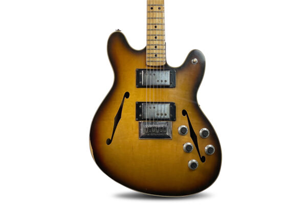 Mads Langer - Fender Starcaster 1976 Sunburst 1 Fender Starcaster