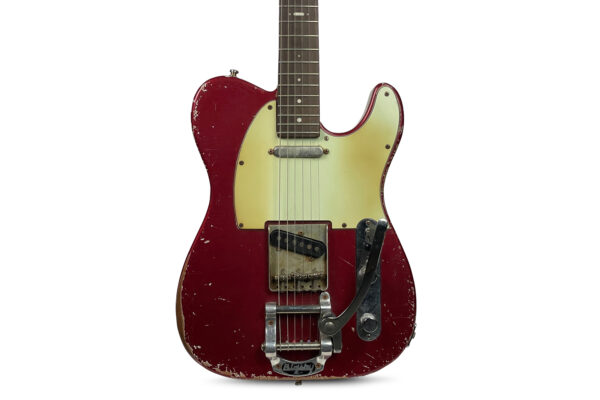 Mads Langer - Hansen T-Style Telecaster Bigsby Red Relic 1 Mads Langer