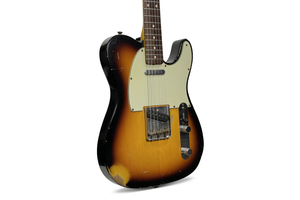 Fender Custom Shop Limited Edition 62 Telecaster Relic Faded 3-Tone Sunburst 1 62 Telecaster