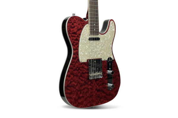 Fender Custom Shop Custom Telecaster In Trans Red Masterbuilt - Yuriy Shishkov 1 Fender