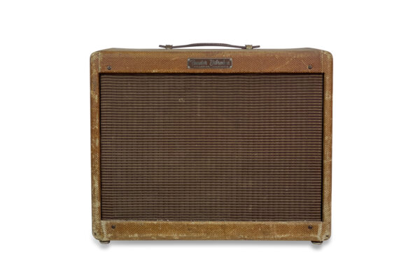 1960 Fender Vibrolux Amp Tweed 5F11 - Narrow Panel 1 1960 Fender Vibrolux Amp Tweed 5F1