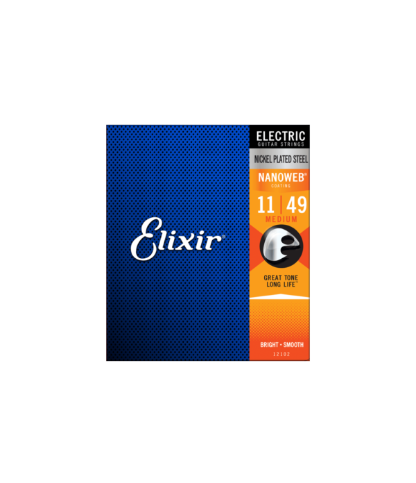 Elixir Nanoweb Medium Electric Strings 11-49 1 Elixir