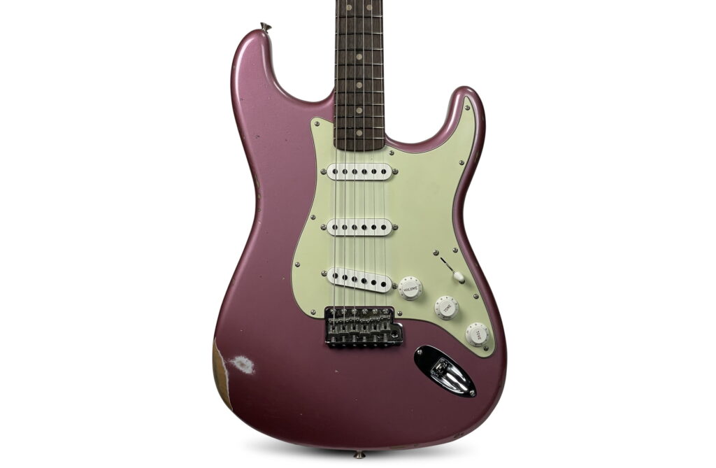 Fender Custom Shop 1963 Stratocaster Relic - Burgundy Mist Metallic 1 Fender Custom Shop