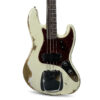 Fender Custom Shop 61 Jazz Bass Heavy Relic Aged Olympic White 4 Fender Custom Shop