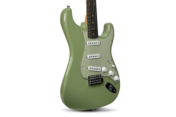 Fender Custom Shop 60 Stratocaster Nos Faded Aged Sweet Pea Green 1 Fender Custom Shop