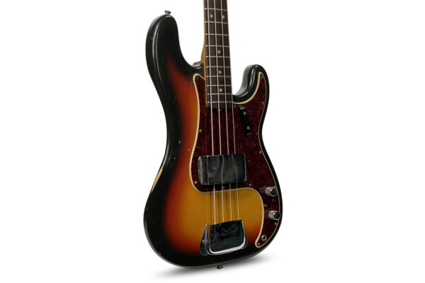 1966 Fender Precision Bass In Sunburst 1 1966 Fender Precision Bass In Sunburst