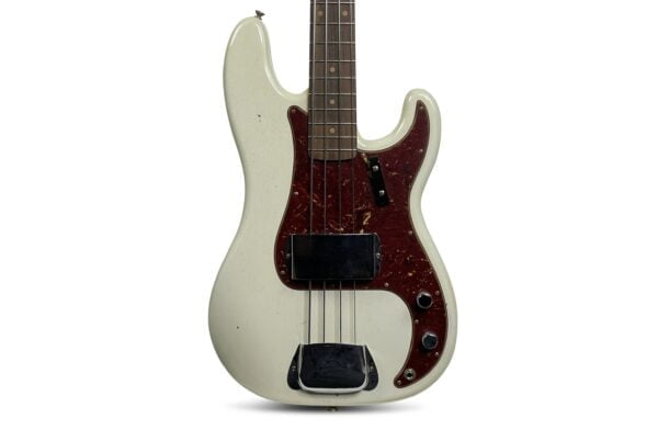 Fender Custom Shop 63 Precision Bass Journeyman Relic - Aged Olympic White 1 Fender Custom Shop