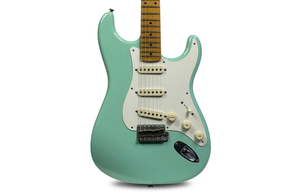 Fender Custom Shop Ltd. 1956 Stratocaster Journeyman Relic - Super Faded Aged Seafoam Green 1 Fender Custom Shop