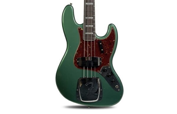Fender Custom Shop Ltd. 1966 Jazz Bass Journeyman Relic - Aged Sherwood Green Metallic 1 Fender Custom Shop Ltd