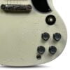 Gibson Custom Shop M2M 1963 Sg Special Polaris White - Murphy Lab Heavy Aged 5 M2M