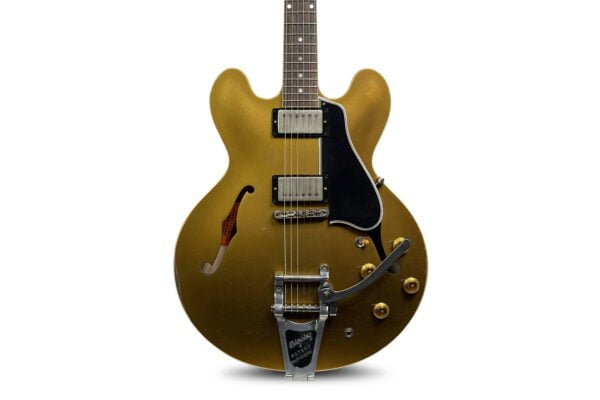 Gibson Custom Shop M2M 1959 Es-335 Bigsby All Double Gold - Murphy Lab Heavy Aged 1 Gibson Custom Shop