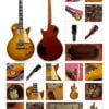Guitarplakat - 1959 Gibson Les Paul Standard - Sunburst &Quot;Burst&Quot; 2 Guitarplakat