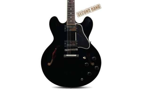 Gibson Custom Shop Es-335 Dot Reissue - Ebony 1 Gibson Custom Shop