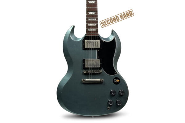 Gibson Custom Shop Ltd. Sg Standard Reissue Heavy Aged - Antique Pelham Blue 1 Gibson Custom Shop