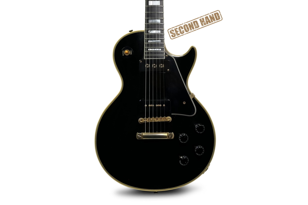 Gibson Custom Shop 1954 Les Paul Custom Reissue - Ibenholt 1 Gibson Custom Shop