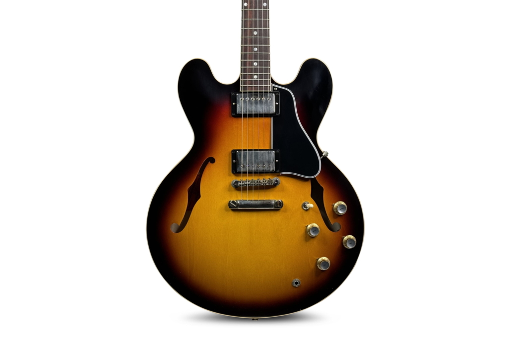 Gibson Custom Shop 1961 Es-335 Reissue Vos - Vintage Burst 1 Gibson Custom Shop