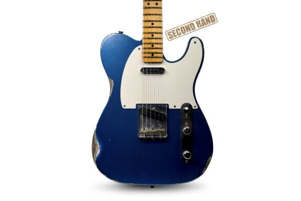 Fender Custom Shop Ltd. 1951 Telecaster Relic - Ægret Lake Placid Blue 1 Fender Custom Shop