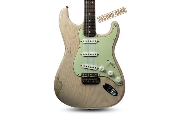 Fender Custom Shop 1956 Stratocaster Heavy Relic - Super Faded/Aged Dirty White Blonde 1 Fender Custom Shop