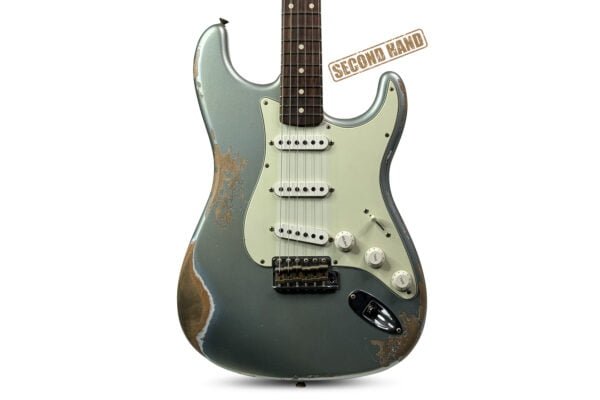 Fender Custom Shop 1956 Stratocaster Heavy Relic - Super Faded/Aged Blue Ice Metallic 1 Fender Custom Shop