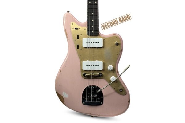 Fender Custom Shop 1958 Jazzmaster Relic - Shell Pink 1 Fender Custom Shop