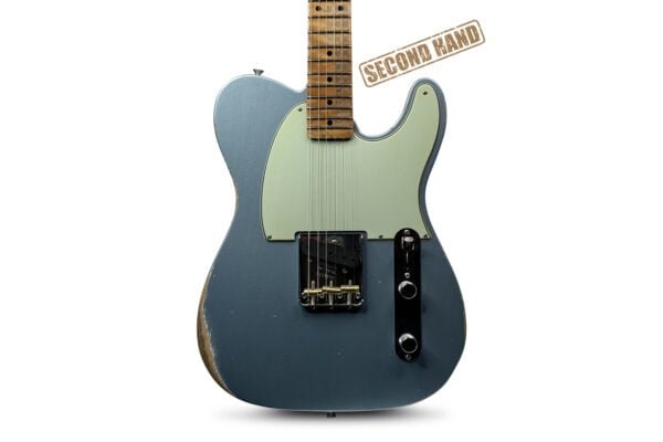 Fender Custom Shop 1959 Esquire Heavy Relic Cc - Ice Blue Metallic 1 Fender Custom Shop