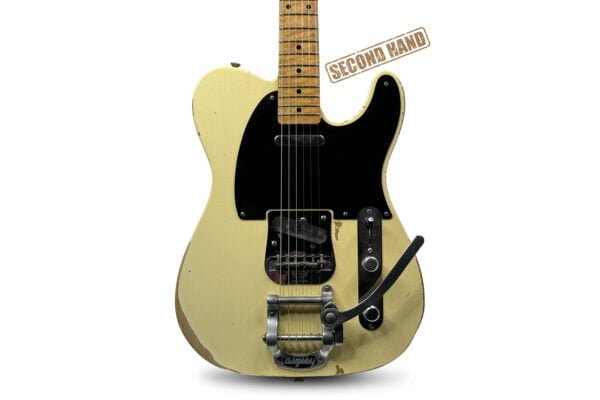 Fender Custom Shop Masterbuilt Dale Wilson 1952 Telecaster (Ultra) Heavy Relic - Vintage White 1 Fender Custom Shop