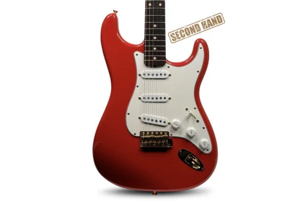 Fender Custom Shop 1960 Stratocaster Nos - Fiesta Red - Gold Hardware 1 Fender Custom Shop