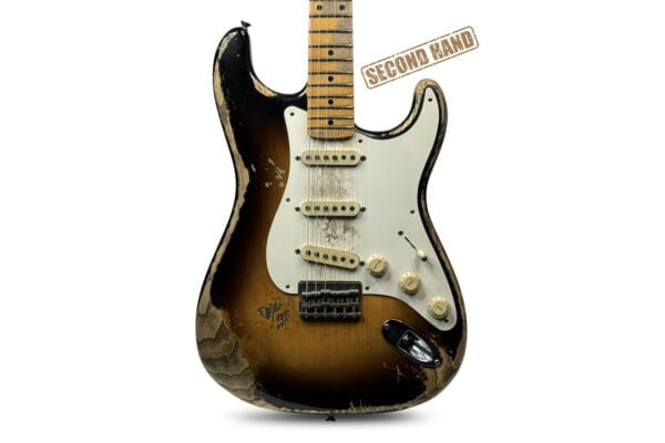 Fender Custom Shop Masterbuilt Andy Hicks 1957 Stratocaster Hardtail Heavy Relic - Faded/Aged 2-Tone Sunburst 1 Fender Custom Shop