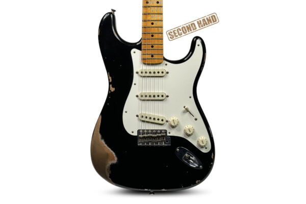 Fender Custom Shop 1959 Stratocaster Heavy Relic - Aged Black 1 Fender Custom Shop