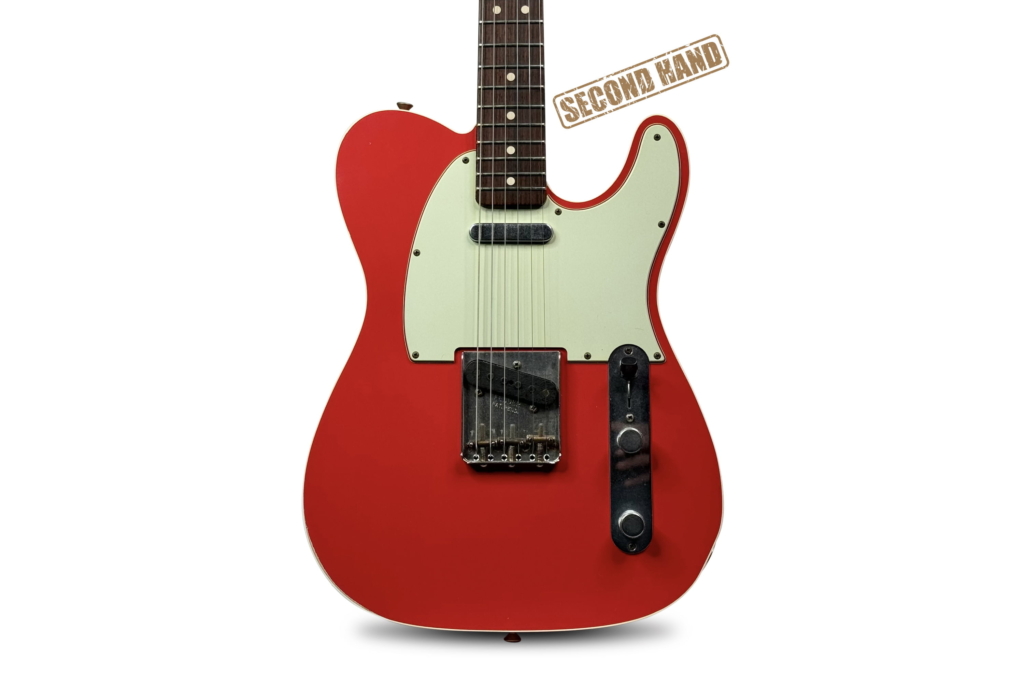 Fender Custom Shop 1962 Custom Telecaster Closet Classic - Fiesta Red 1 Fender Custom Shop