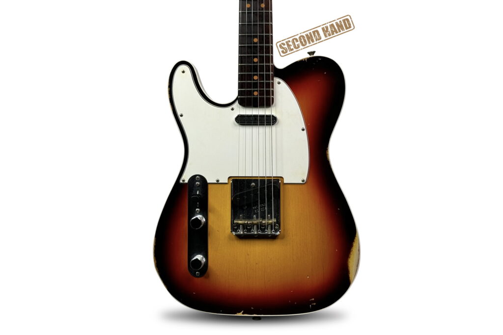 Fender Custom Shop Namm 60'S Custom Telecaster Relic - 3-Tone Sunburst - Left Handed 1 Fender Custom Shop