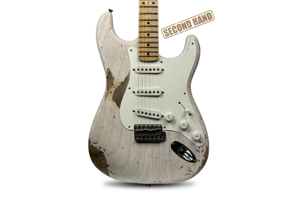 Fender Custom Shop 1957 Stratocaster Heavy Relic - White Blonde 1 Fender Custom Shop