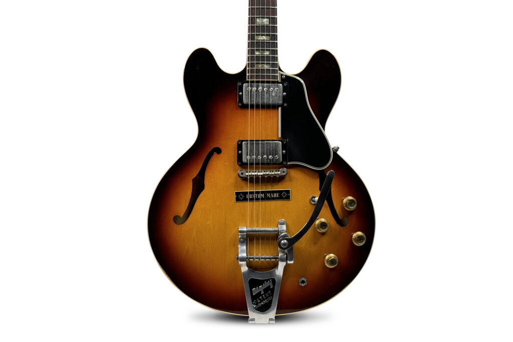 1964 Gibson Es-335 Td - Sunburst - Factory Bigsby 1 1964 Gibson Es-335