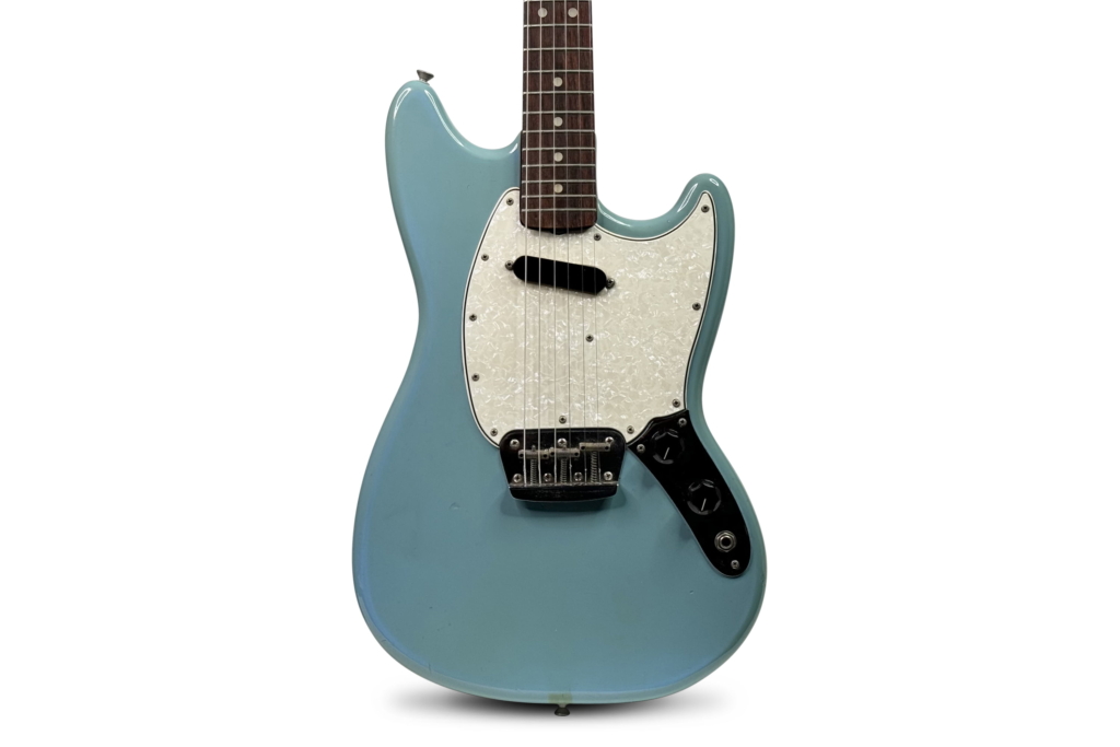 1966 Fender Musicmaster Ii - Blue 1 Fender Musicmaster Ii