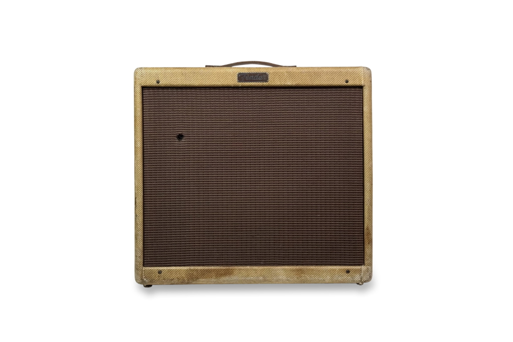 1956 Fender Tremolux Amp Tweed 5E9 - Narrow Panel 1 1956 Fender Tremolux