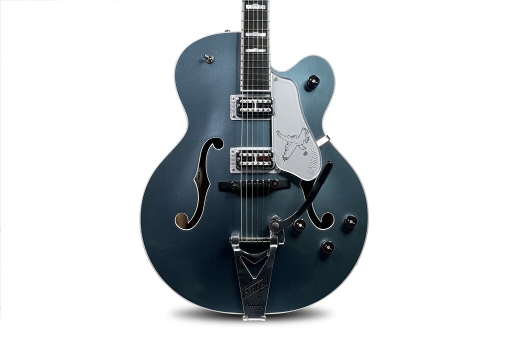 Gretsch G6136T-140 Ltd. 140Th Double Platinum Falcon W. String-Thru Bigsby 1 Gretsch