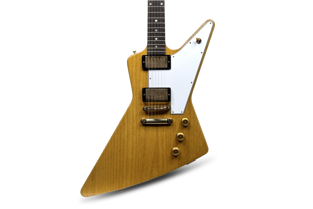 Gibson Custom Shop 1958 Korina Explorer Reissue Vos (White Pickguard) - Natur 1 1958 Korina Explorer