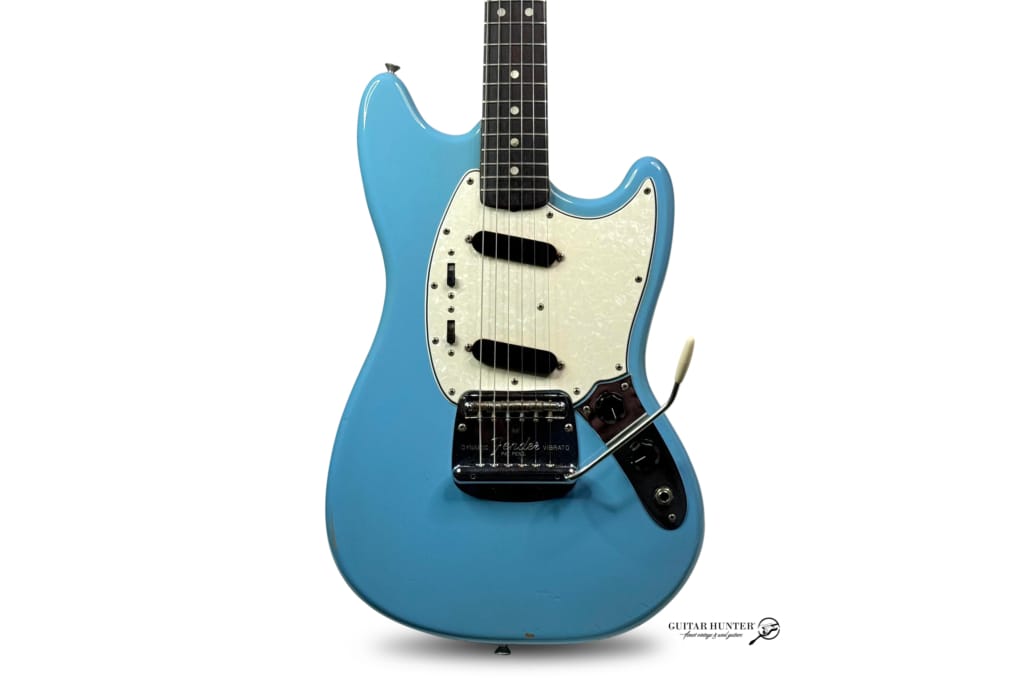 1966 Fender Mustang - Blue 1 1966 Fender Mustang