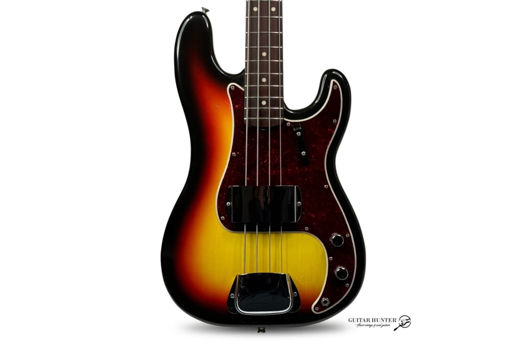 1966 Fender Precision Bass - Sunburst 1 1966 Fender Precision Bass